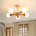 Wooden Nera Chandelier