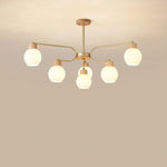 Wooden Pineapple Chandelier