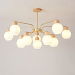 Wooden Pineapple Chandelier