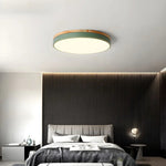 Chic Wood Flush Mount Ceiling Light