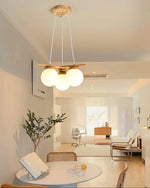 wooden-star-with-glass-chandelier