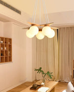 wooden-star-with-glass-chandelier