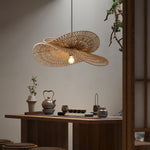 Woven Breeze Pendant Light – Natural Hemp Rope & Metal, Bohemian Modern Ceiling Lamp