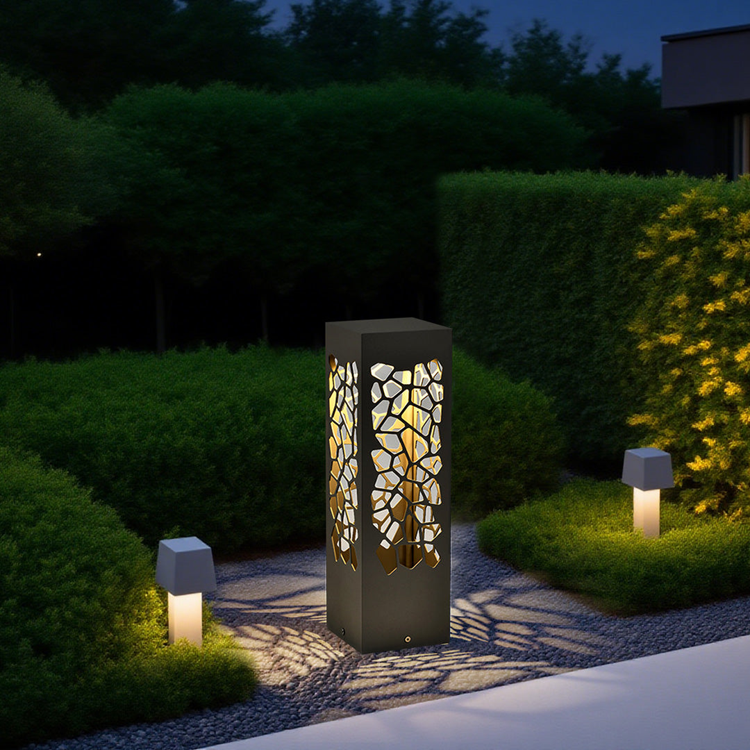 Lumen Hollow Bollard Light for Modern Landscape Illumination