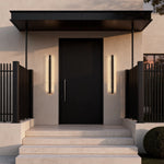 Luma Crystal Linear Wall Sconce — Waterproof LED Outdoor Lighting