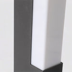 European Square Bollard Light – Waterproof LED Landscape Path Lamp