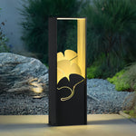 Artisan Black Bollard Light for Modern Landscape Illumination