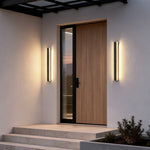 Luma Crystal Linear Wall Sconce — Waterproof LED Outdoor Lighting