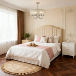 Aurelia Chrome Iron Chandelier — French-Inspired Island Pendant Light
