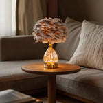 Aurelia Feather Table Lamp – Nordic Minimalist Bedside Lighting with Soft Warm Glow