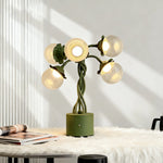 Bubble Table Lamp with Adjustable Stems – French Country LED Accent Light