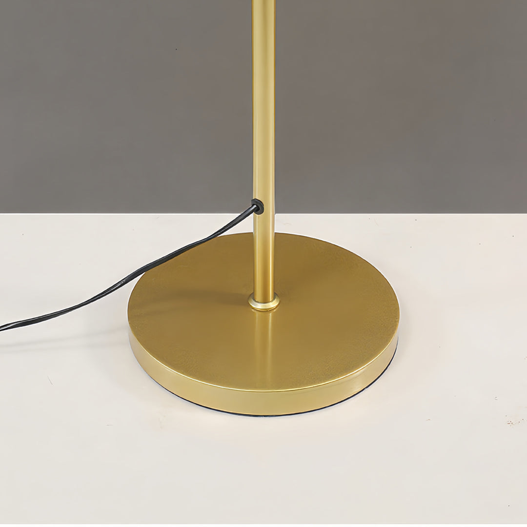 Aurelia Triple Globe Floor Lamp – Modern Sculptural Standing Light in Gold, Black, or White