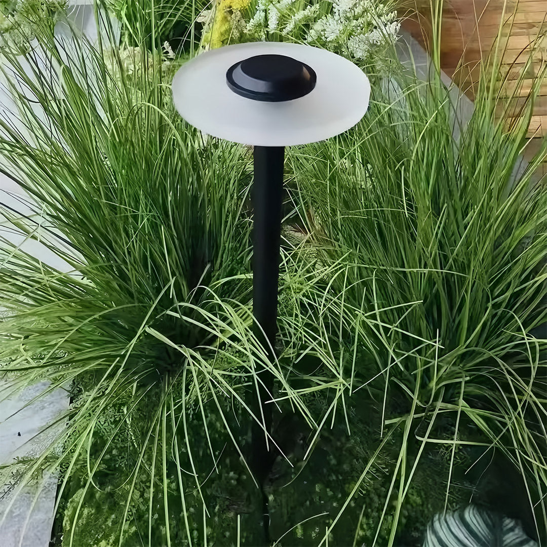 Minimalist Outdoor Bollard Light with Weatherproof LED Landscape Illumination
