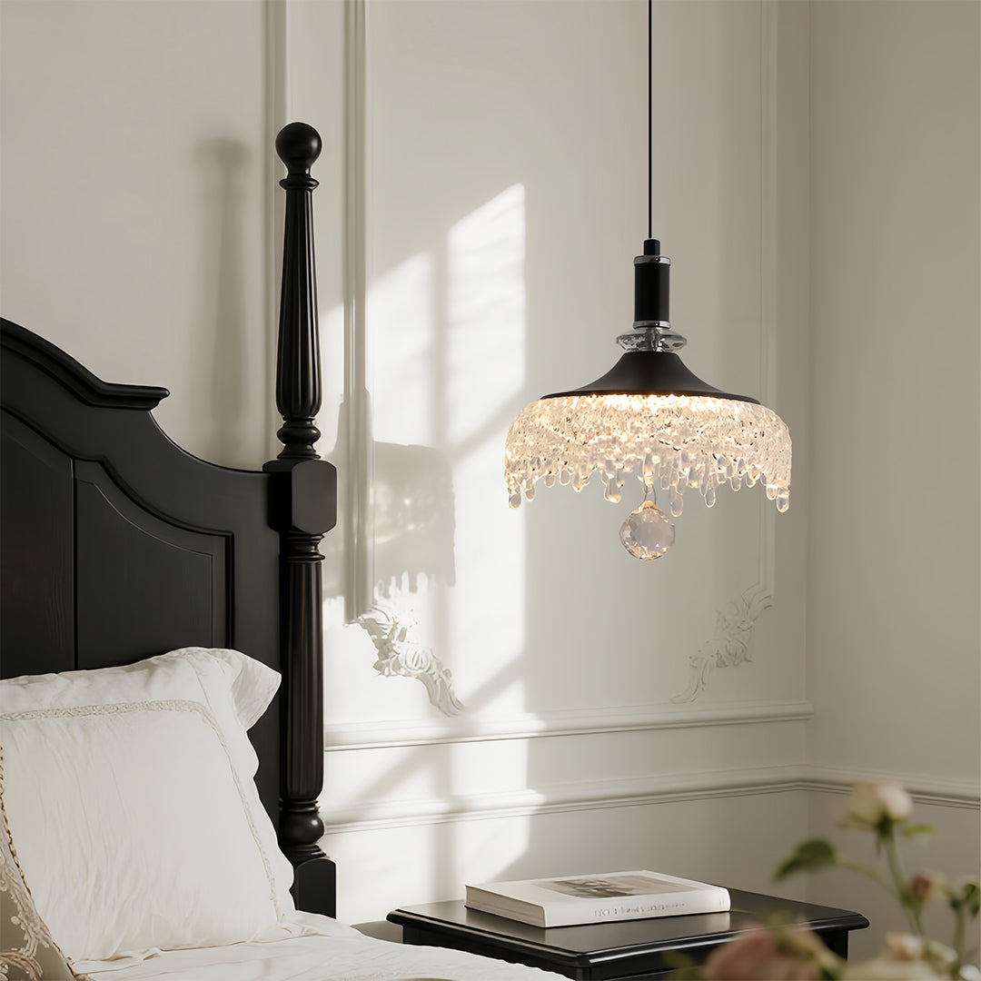 Lumina Acrylic Pendant Light – French Elegance LED Ceiling Lamp