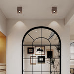 Walnut Multi-Head LED Recessed Downlights for Modern Interiors