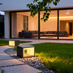 Modern Outdoor Pillar Light for Gate Columns | Stainless Steel LED