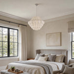 Silk Pendant Light – Japanese Vintage Minimalist Ceiling Lamp