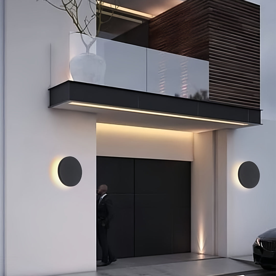Modern Aluminum LED Wall Sconce for Outdoor Landscape Illumination