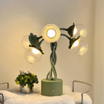 Bubble Table Lamp with Adjustable Stems – French Country LED Accent Light