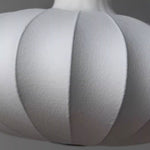 Japanese Silk Fabric Pendant Light with Adjustable Cord, Minimalist Ceiling Lamp