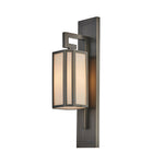 Aurelia Black Brass Wall Sconce with Marble Accent – Modern Retro LED Lighting