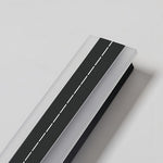 Aria Linear Outdoor Wall Light – Modern Solar-Powered Architectural Sconce