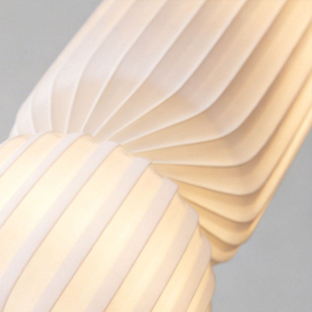 Cylinder Silk Pendant Light with Wabi-Sabi Elegance