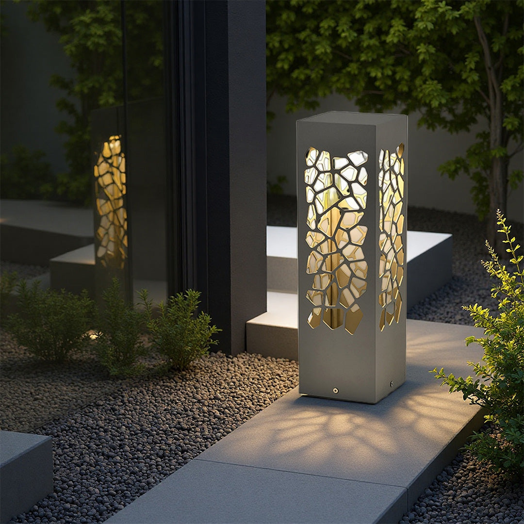 Lumen Hollow Bollard Light for Modern Landscape Illumination