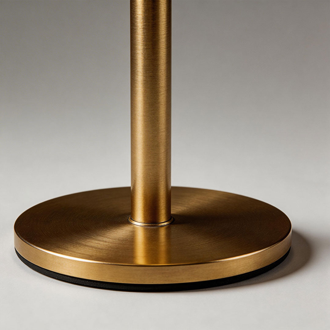 Modern LED Garden Path Lights in Gold Aluminum for Outdoor Landscapes