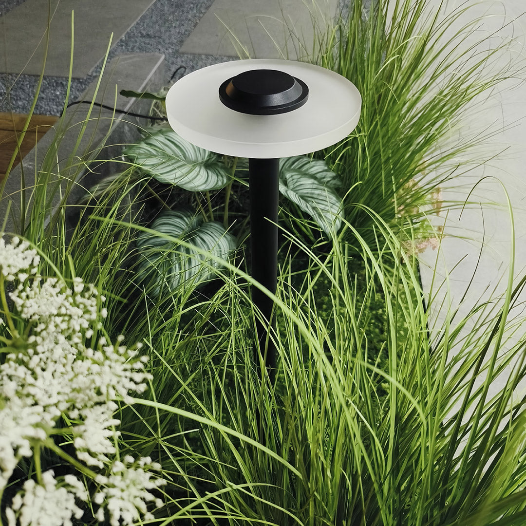 Minimalist Outdoor Bollard Light with Weatherproof LED Landscape Illumination