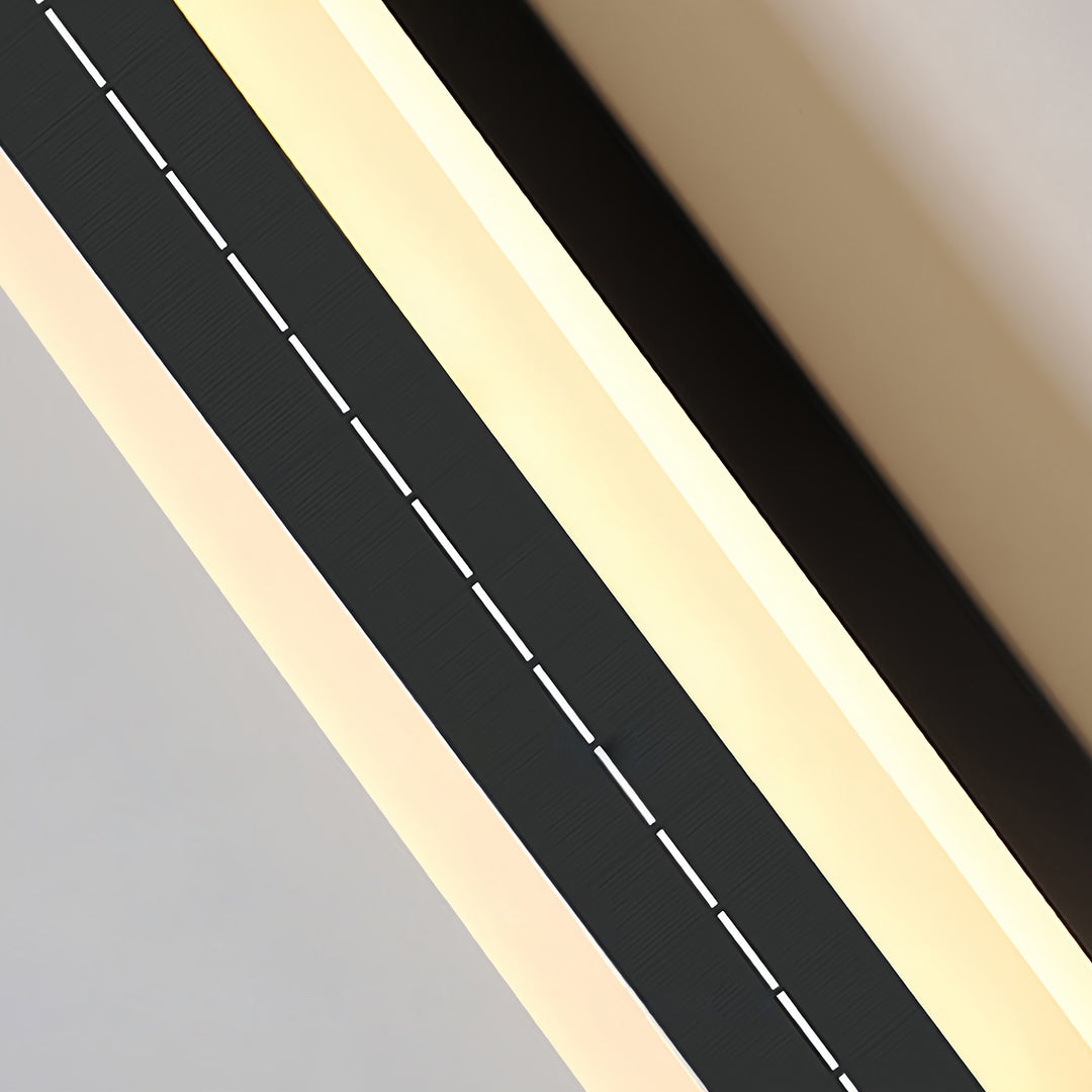 Aria Linear Outdoor Wall Light – Modern Solar-Powered Architectural Sconce