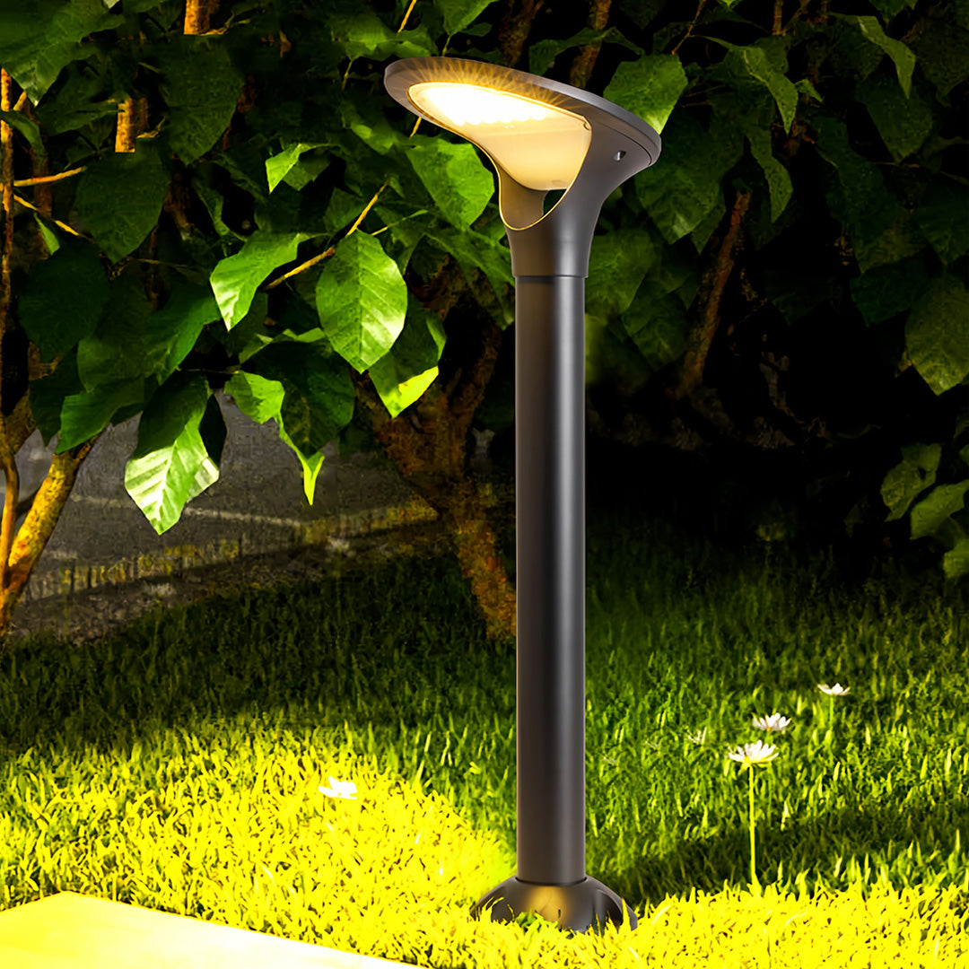 Minimalist Solar Bollard Lights for Modern Landscape Paths