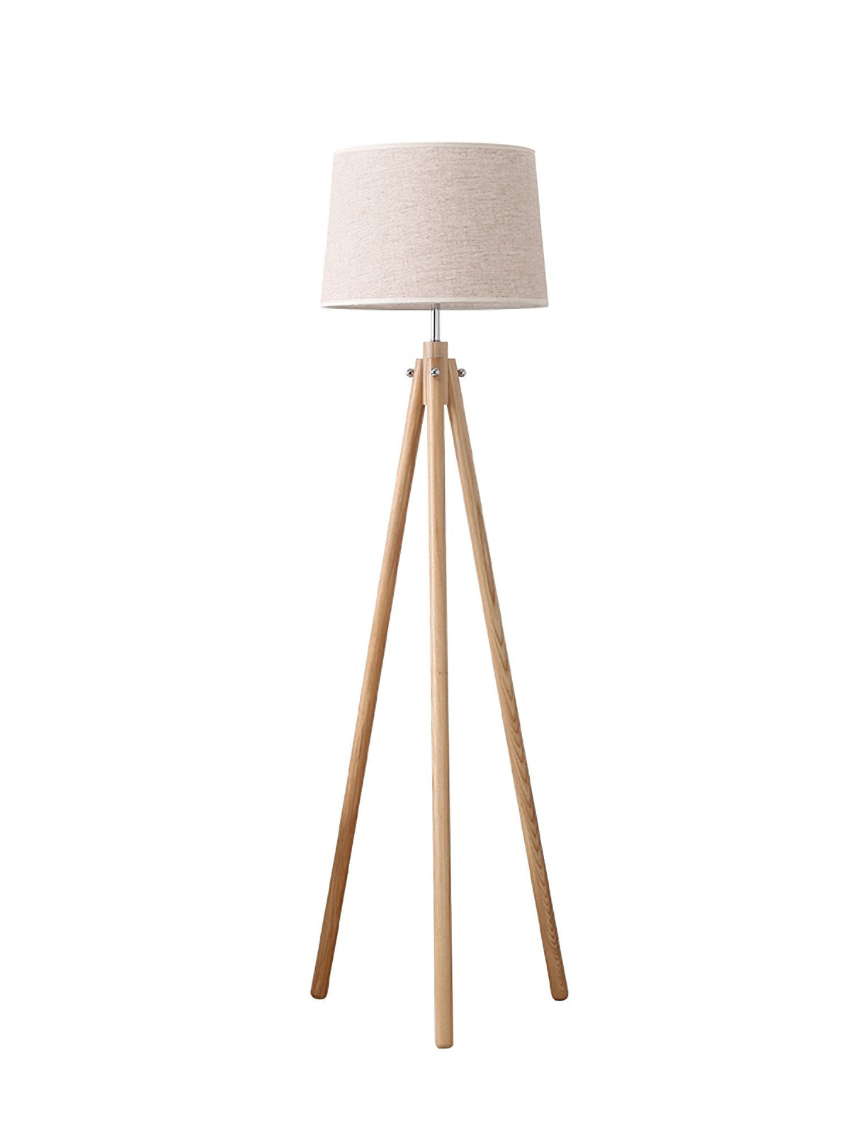 York Tripod Wooden Floor Lamp