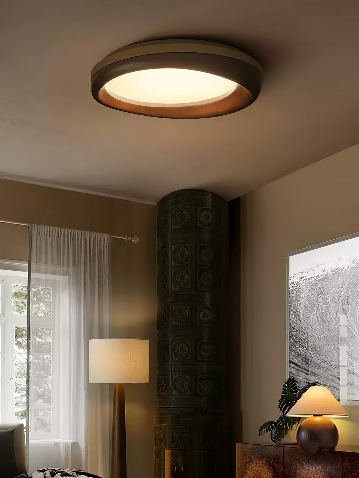 Yuan Ceiling Light