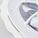 Aurelia Crown Bladeless Ceiling Fan with Integrated LED Light and Remote