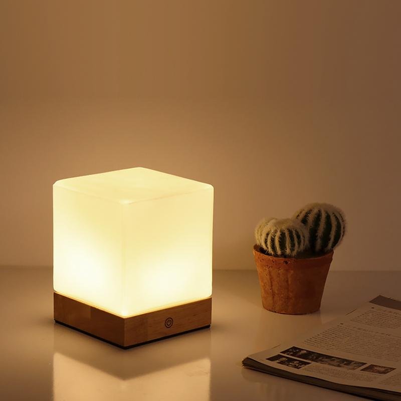 Mini Cube Led Table Lamp Ambient Lighting