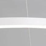 Linear LED Chandelier with Adjustable Spotlights for Modern Interiors