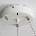 Linear LED Chandelier with Adjustable Spotlights for Modern Interiors