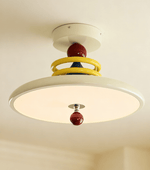 Zephiro Modern Ceiling Light – Memphis Style LED Flush Mount