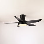 Zephyr Noir Ceiling Fan with Integrated LED Light, 48"