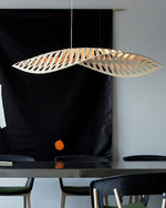 Zephyr Organic Wood LED Pendant Light for Modern Interiors
