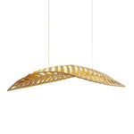 Zephyr Organic Wood LED Pendant Light for Modern Interiors
