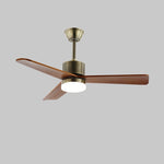 Zephyr Wooden Ceiling Fan with Integrated LED Light, 42" and 52" Options