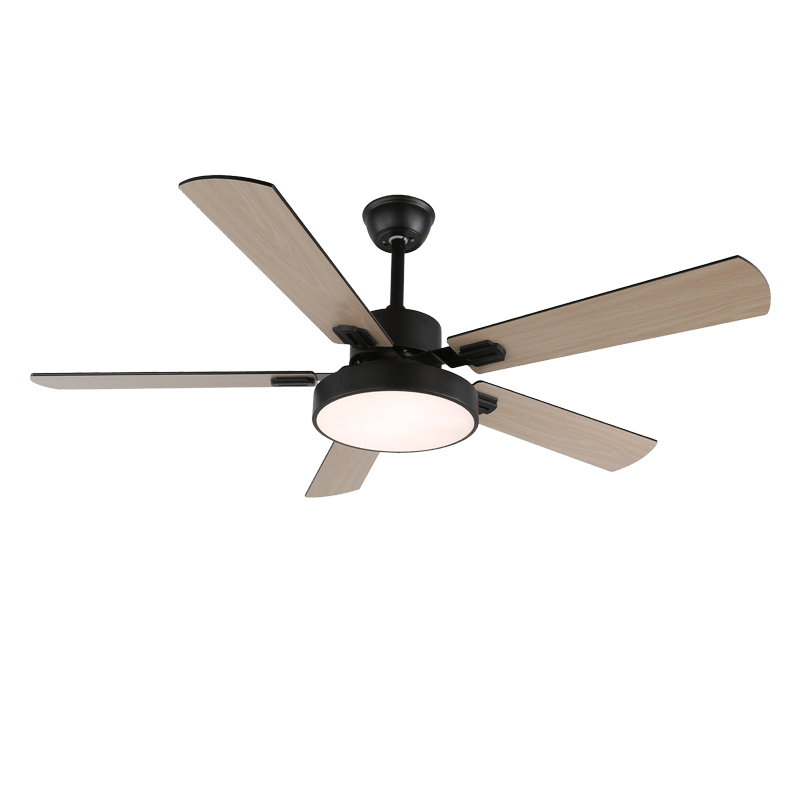 Zephyris Ceiling Fan Light with LED and Wood Blades