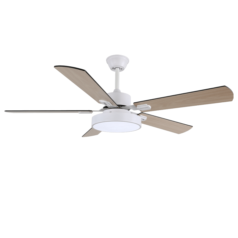 Zephyris Ceiling Fan Light with LED and Wood Blades
