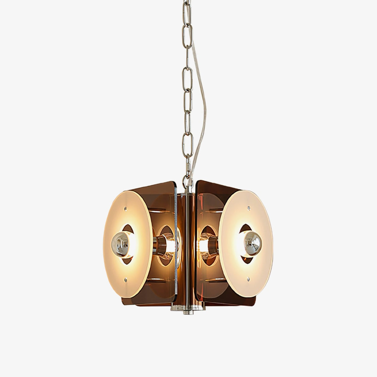 Zerina Sculptural Pendant Light with Layered Acrylic Shades