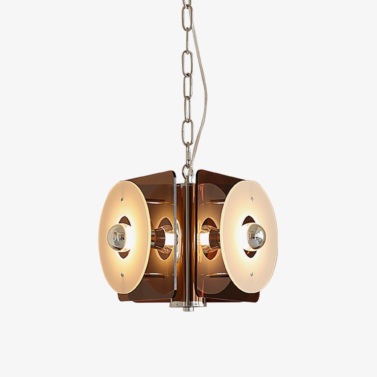Zerina Sculptural Pendant Light with Layered Acrylic Shades