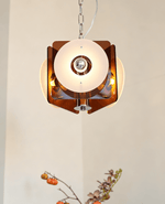 Zerina Sculptural Pendant Light with Layered Acrylic Shades