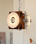Zerina Sculptural Pendant Light with Layered Acrylic Shades