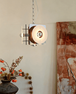 Zerina Sculptural Pendant Light with Layered Acrylic Shades